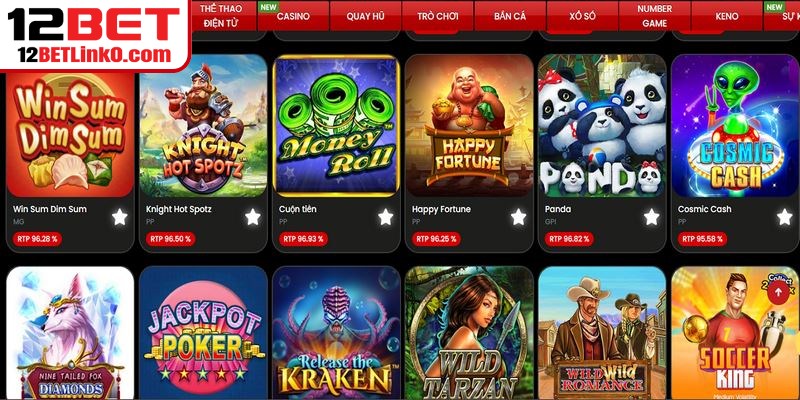 Link Vào 12BET Đặc Biệt Luôn Mới Và An Toàn Tuyệt Đối 9 Quay slot nhận thưởng tiền mặt hấp dẫn được đánh giá cao