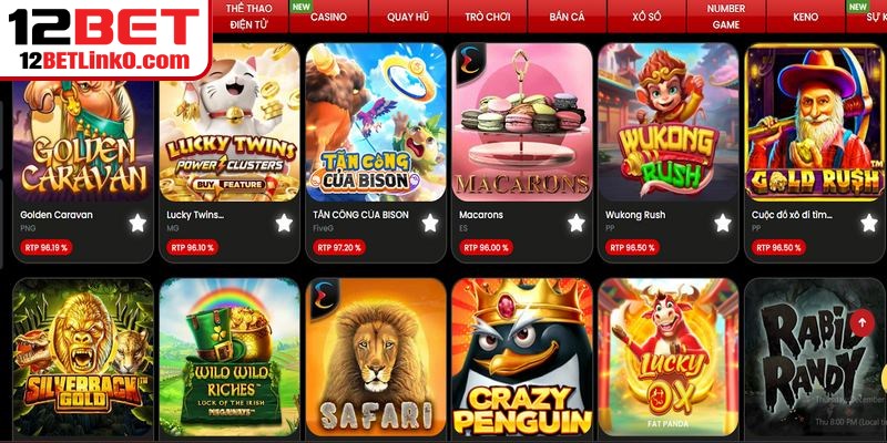 Link Vào 12BET Đặc Biệt Luôn Mới Và An Toàn Tuyệt Đối 8 Sân cược thường xuyên tổ chức các chương trình ưu đãi khủng